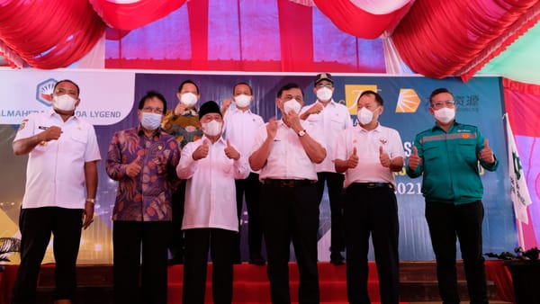 Pabrik Bahan Baku Baterai Kendaraan Listrik Pertama Resmi Beroperasi