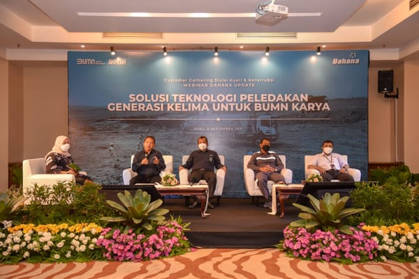 Solusi Teknologi Peledakan Generasi Kelima untuk BUMN Karya