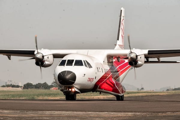 Pesawat CN235 Lolos Uji Terbang Pakai Bahan Bakar Bioavtur