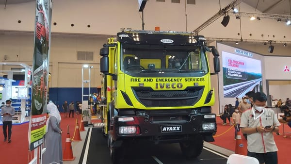 Lebih Dekat dengan Fire Truck Iveco