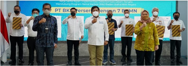 MIND ID Tanda Tangani Nota Kesepahaman Dekarbonisasi BUMN