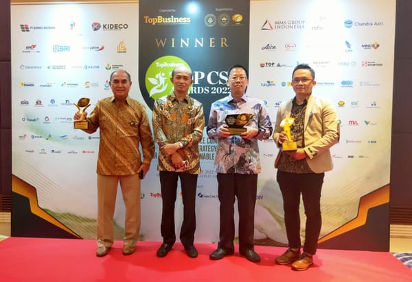 Borneo Indobara Sabet Penghargaan Top CSR Award 2022