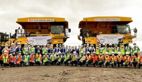 Dikontrak PTBA, Putra Perkasa Abadi Sewakan 7 Armada PC1250 Hingga 2027