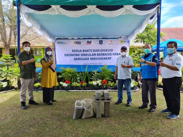 Pemprov Babel Resmikan Faba Sebagai Bahan Pembuatan Infrastruktur