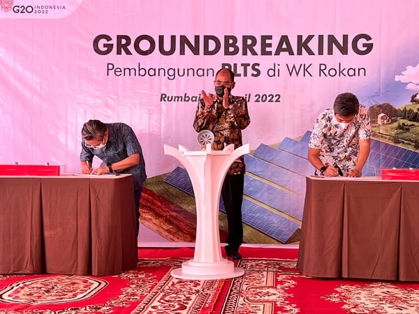 Pertamina Hulu Rokan Dan Pertamina NRE Akan Bangun PLTS Di WK Rokan