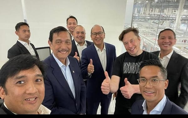 Luhut Temui Elon Musk, Bahas Nikel Hingga EBT