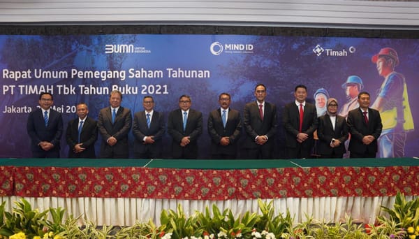 Usai RUPS Tahunan, Susunan Pengurus PT Timah Alami Perubahan