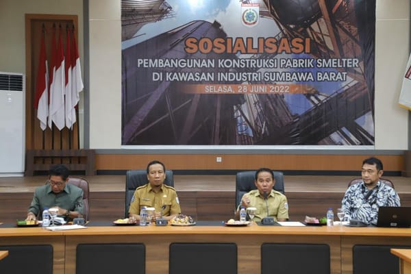 Bertemu Forkopimda KSB, PT AMIN Bahas Persiapan Konstruksi Proyek Smelter