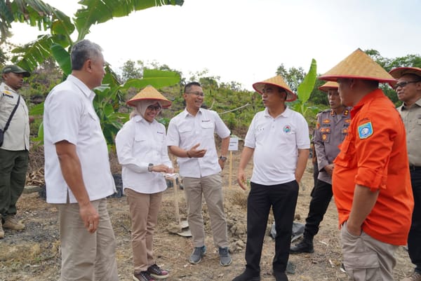 Wamen Kemendes PDTT Apresiasi PPM Agribisnis PT Timah di Kelurahan Tanjung Muntok