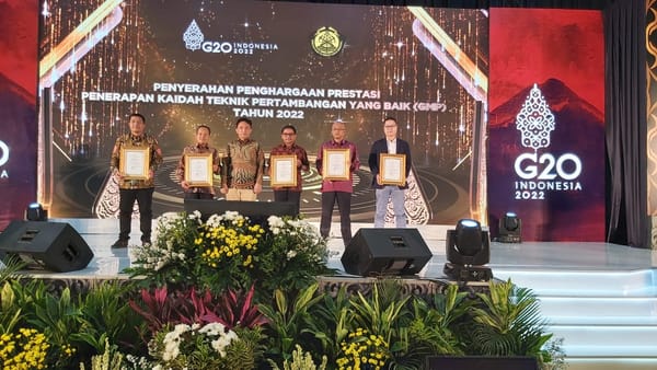 PT Berau Coal Sukses Gondol Tiga Penghargaan Dalam Ajang Good Mining Practice Award 2022
