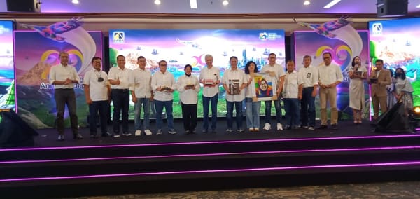 Peringati HUT Ke-29, PAMA Resmikan RTH dan Beri Penghargaan Karyawan Berprestasi