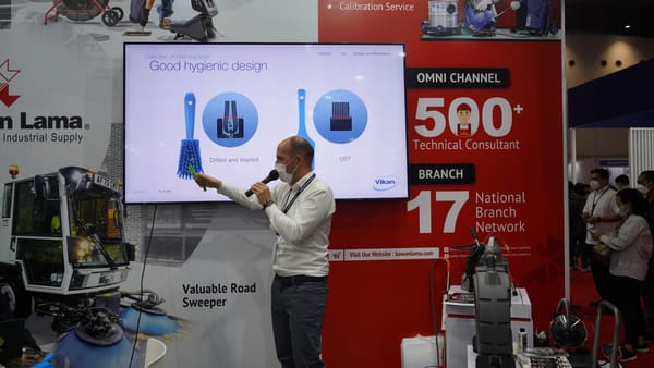 Kawan Lama Sejahtera Hadirkan Solusi Lengkap Cleaning Equipment di Expo Clean & Expo Laundry 2022 
