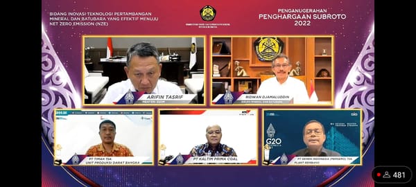 Lakukan Inovasi Teknologi Mikropropagasi,PT Timah,Tbk Raih Subroto Award