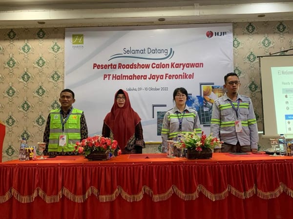 Rekrut Tenaga Kerja Lokal, Harita Nickel Roadshow ke Desa-Desa Lingkar Tambang