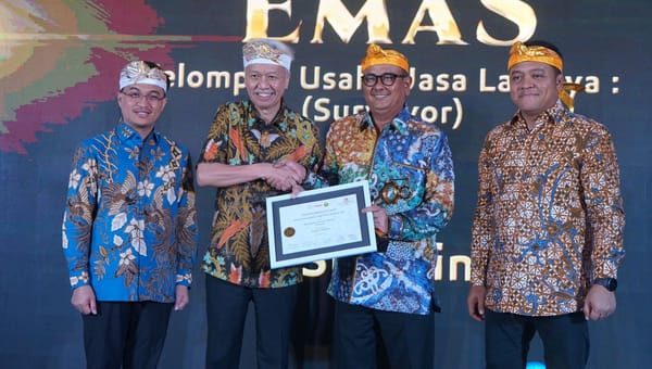 Sucofindo Raih Penghargaan Emas dalam Indonesia Mining Services Award 2022