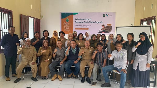 PT Vale Gencarkan Gaya Hidup Organik Ke Pelajar di Luwu Timur 