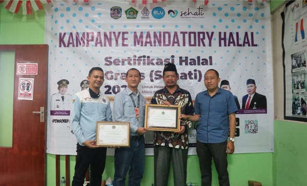 Bantu UMKM Binaannya Mendapatkan Sertifikat Halal, PAMA Diapresiasi Kemenag Bontang