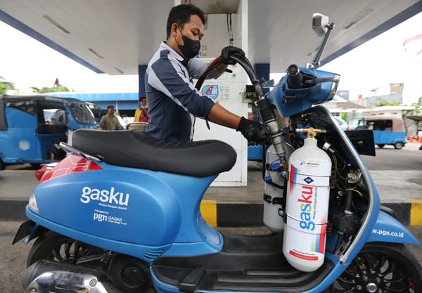 PGN Uji Coba Motor Gas, Bisa Tempuh 38,7 Kilometer Per Liter