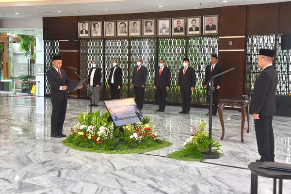 Sugeng Mujiyanto Dilantik Jadi Kepala Badan Geologi, Menteri Arifin Minta Hal Ini