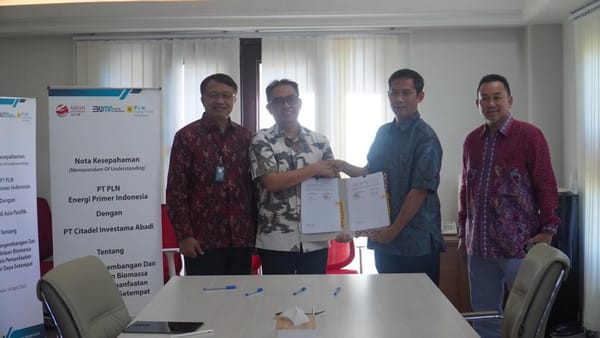 Kembangkan Ekosistem Biomassa, PLN  EPI Gandeng PT CDE Asia Pasifik dan PT Citadel Investama Abadi