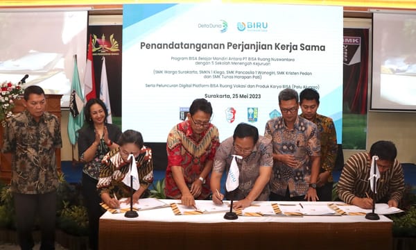 Lewat BIRU, DOID Gandeng Lima SMK Di Surakarta Untuk Program Pelatihan Dan Wirausaha