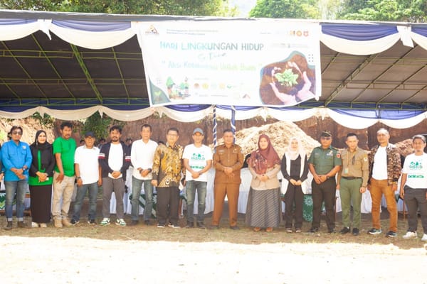 Rayakan Hari Lingkungan Hidup Sedunia, PERHAPI Malut Adakan Kegiatan Penghijauan