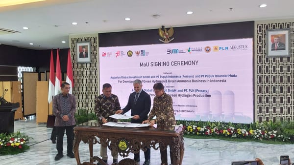 RI Bakal Bangun Pabrik Hidrogen Hijau Berkapasitas 35 Ribu Ton per Tahun