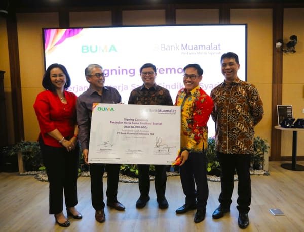 BUMA Sukses Raih Pembiayaan Sindikasi Syariah Pertama Senilai Rp 920 Miliar