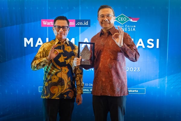 Harita Nickel Gondol CEO Business Forum (CBF) Indonesia Achievement Award 2023