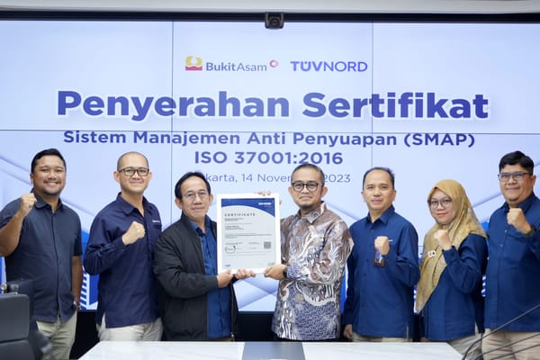 Sertifikasi Sistem Manajemen Anti Penyuapan