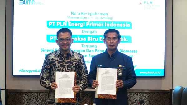 PLN EPI Gandeng PT Maharaksa Biru Energi Kelola Biomassa STAB