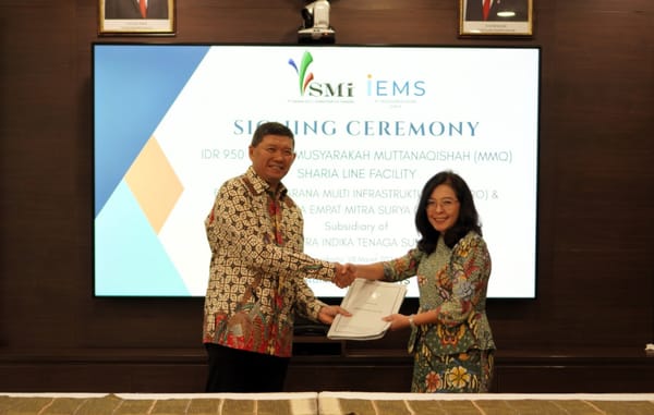 EMITS Dapat line facility syariah Dari PT Sarana Multi Infrastruktur (Persero)