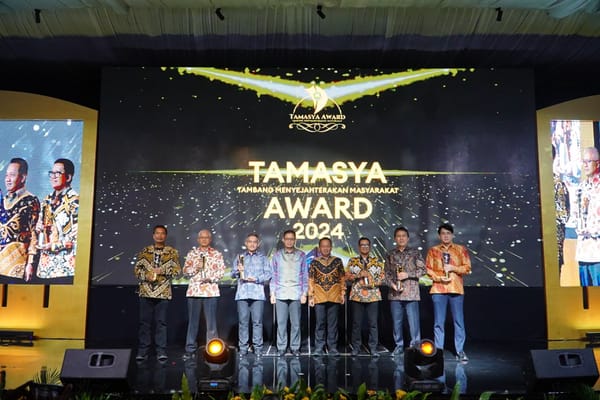 PT Berau Coal Sukses Raih Penghargaan Diajang Tamasya Award 2024