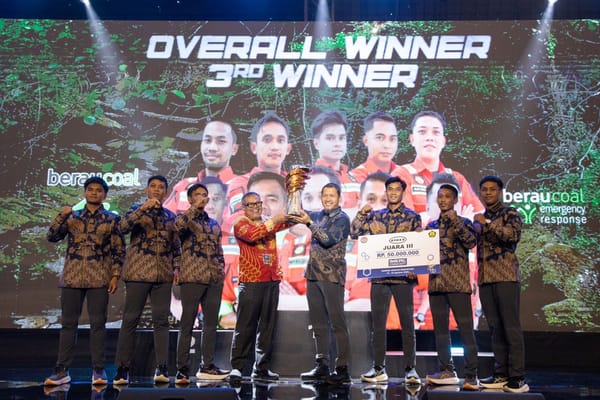 Keren, ERG PT Berau Coal Sukses Raih Juara Umum Ketiga Dalam Ajang IMERC 2025