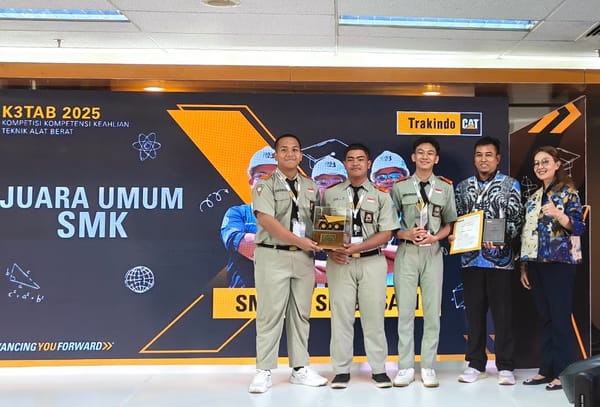 Keren..Politeknik Negeri Padang Dan SMKN 1 Singosari Raih Juara Umum K3TAB 2025