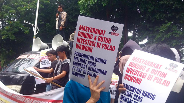 Warga Wawonii Geruduk Jakarta, Desak Aktifkan Tambang Demi Ekonomi Lokal